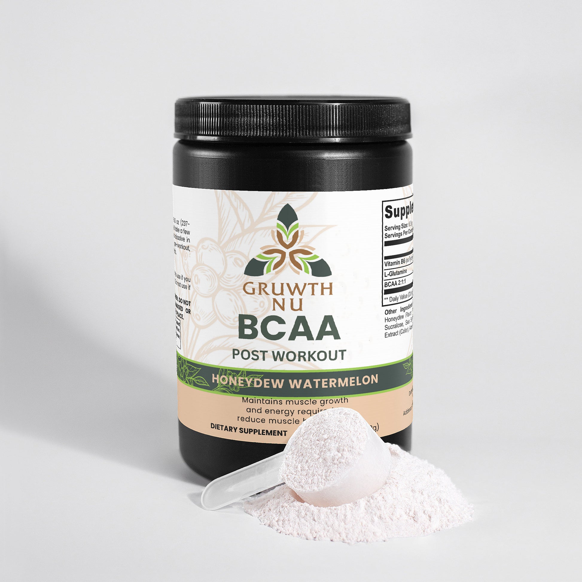 BCAA Post Workout Powder (Honeydew/Watermelon)