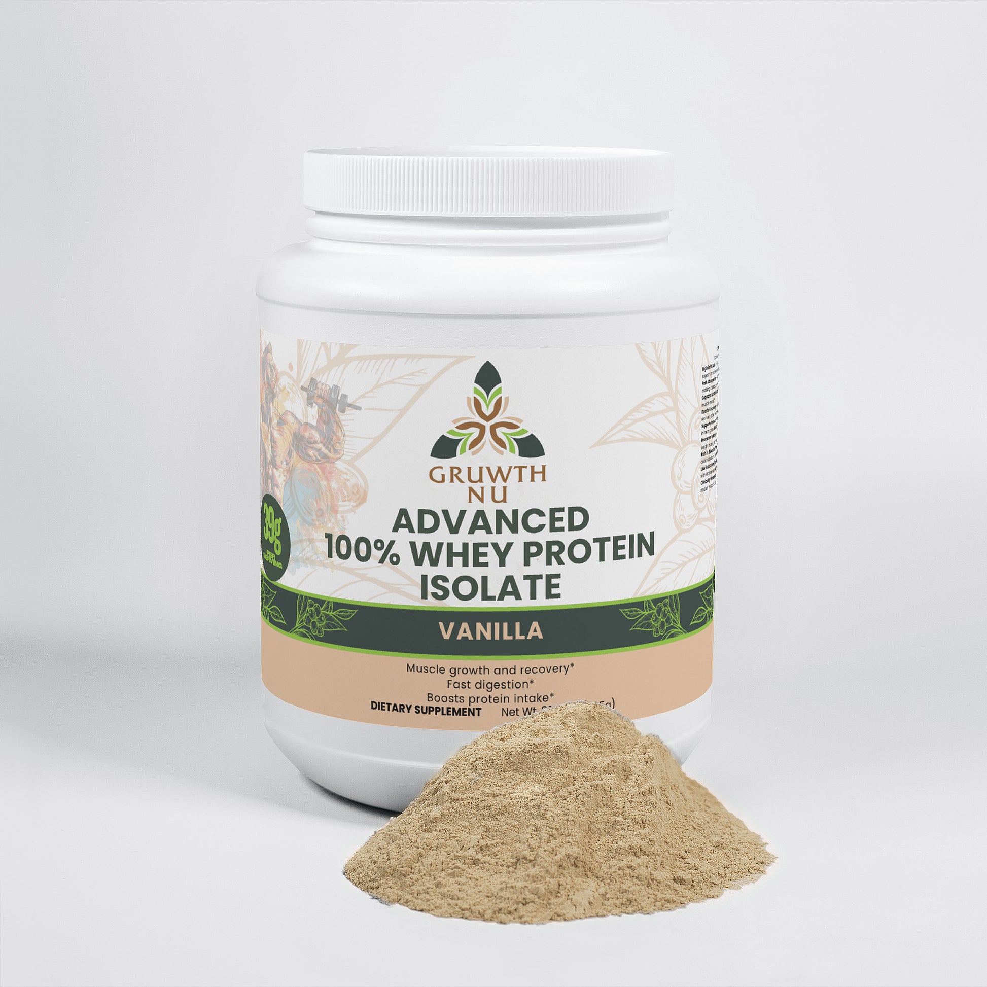 Advanced 100% Whey Protein Isolate (Vanilla)