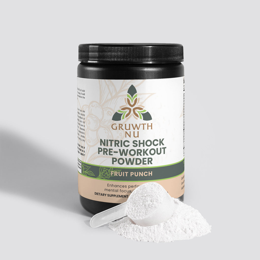 Nitric Shock Pre-Workout Powder (Fruit Punch)