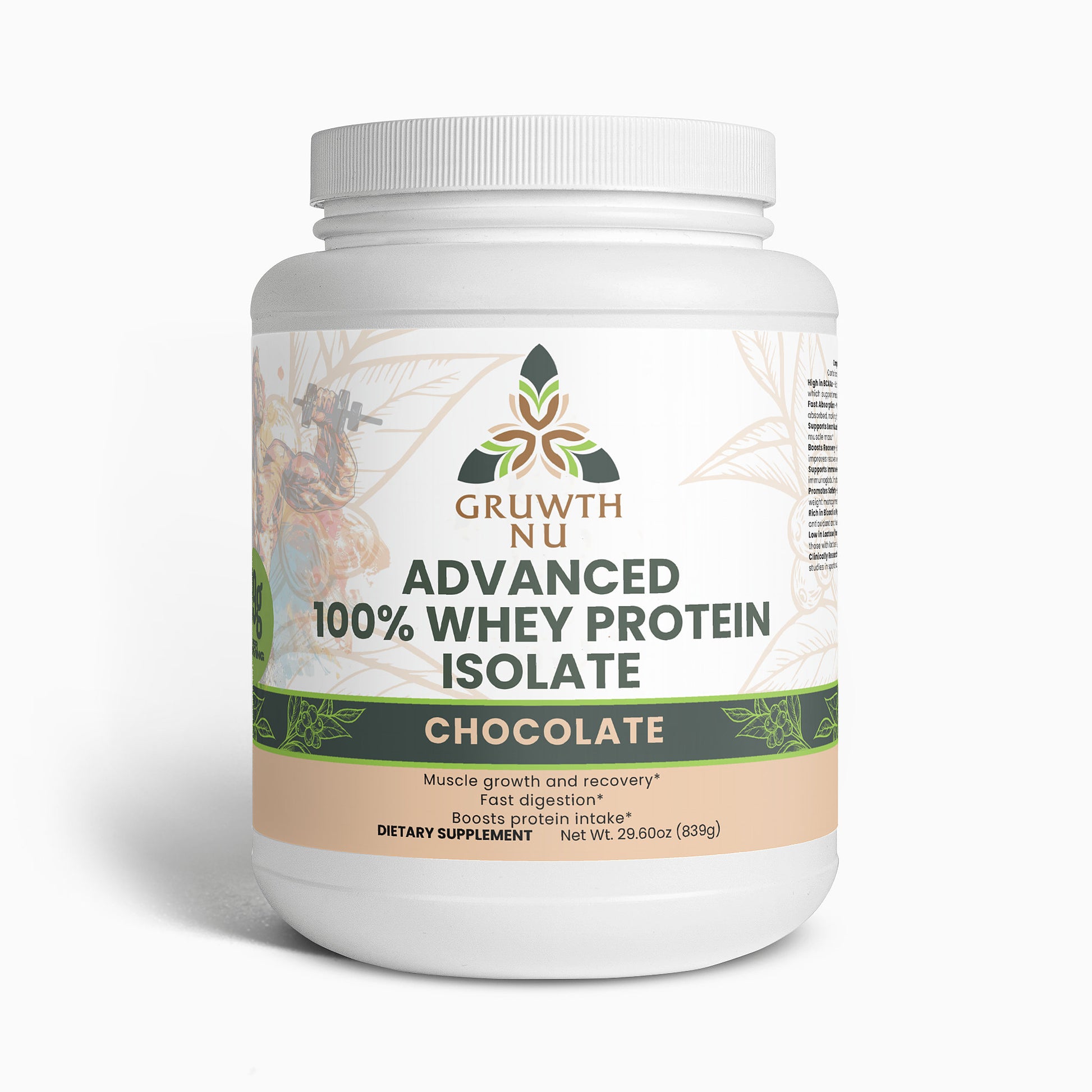 Advanced 100% Whey Protein Isolate (Chocolate)