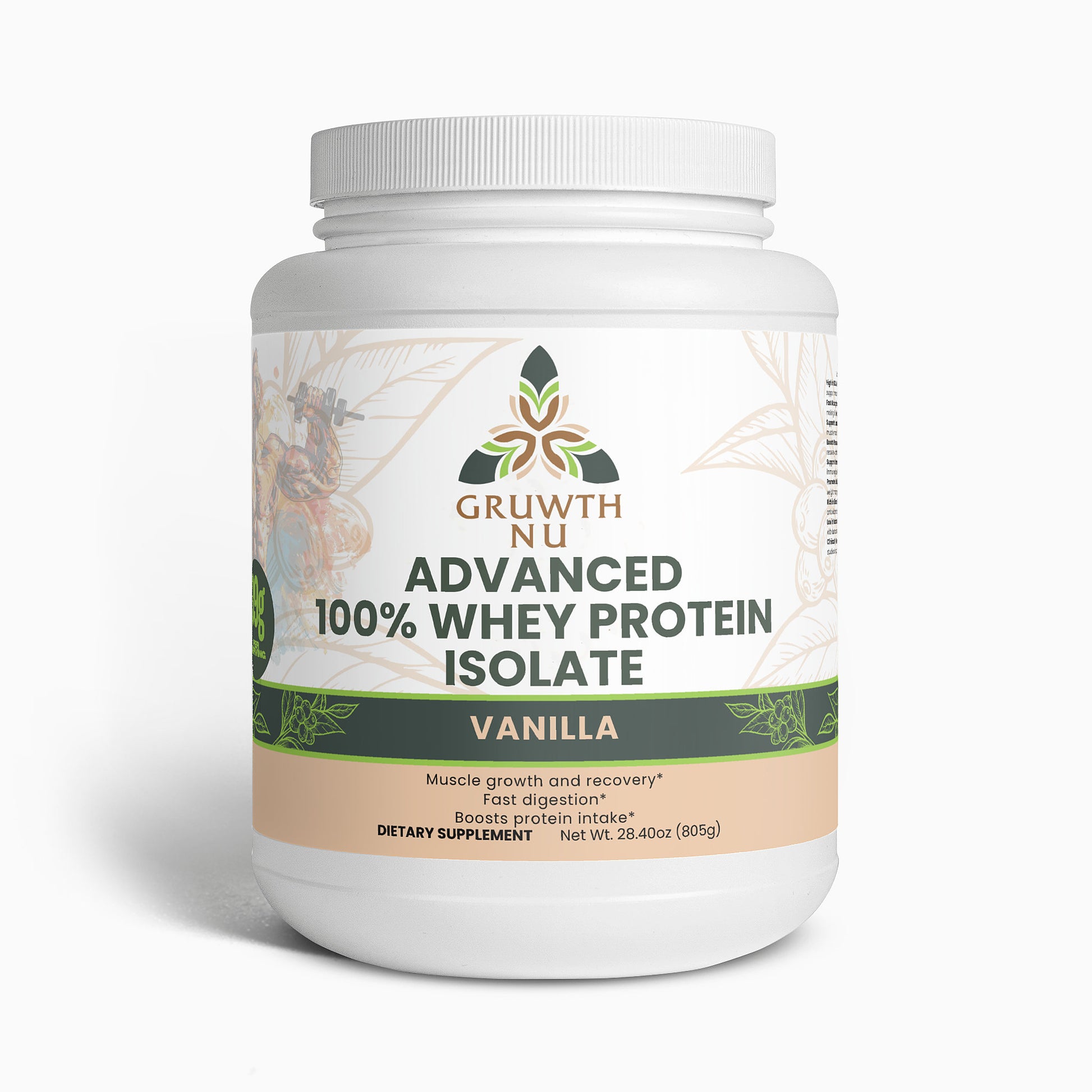 Advanced 100% Whey Protein Isolate (Vanilla)